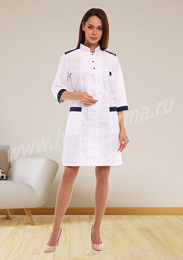 Халат медицинский женский арт. М-20-166-ТС