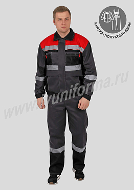 Костюм рабочий мужской ИТР (с п/комбинезоном) арт. Р-02-332-ТВ