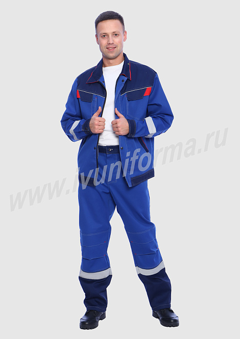 Костюм рабочий мужской арт. Р-02-19-ТВ